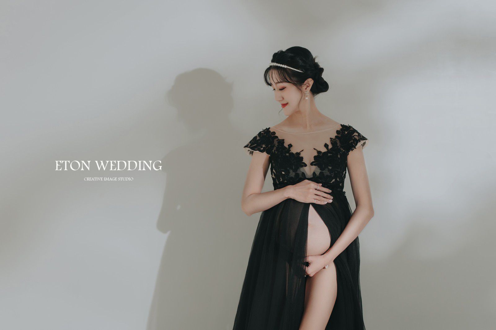 孕婦寫真,純淨極簡風孕婦照,簡約孕婦攝影,孕婦裝,孕婦禮服